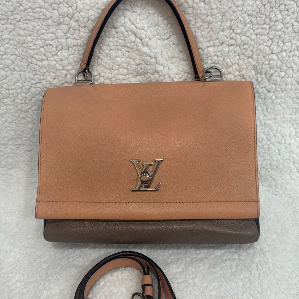 Louis Vuitton Tan and Brown Women's Bag